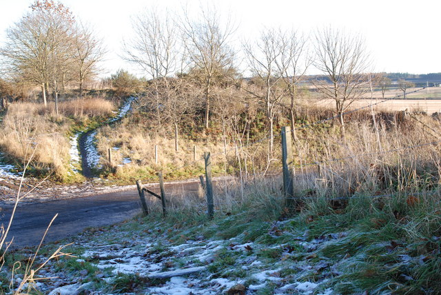 Old railway at Dronley