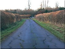 SU0074 : Farm track, near Hilmarton by Brian Robert Marshall