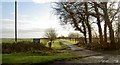 Private Road to Grange Cottages and Paynes Barn