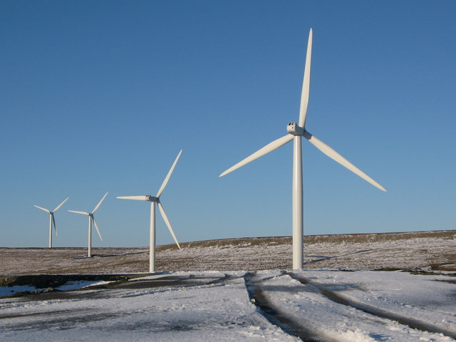 Wind Turbines on Scout Moor