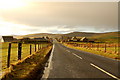 A964 through Orphir Village