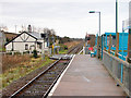 The view south from Llanbedr Station