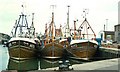 Three trawlers at Kilkeel