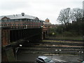 Railway bridge at Farnham Road, Guildford