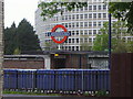 Cockfosters station sign