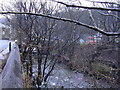 River Irwell passes under Bacup Road