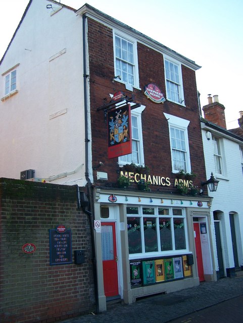 The Mechanics Arms Pub, Faversham