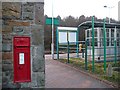 Victorian postbox, Rhymney Station