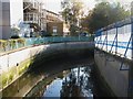 The River Ravensbourne near Deptford Bridge DLR station (2)