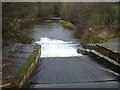 Weir  on  Sea  Cut  from  A171  bridge