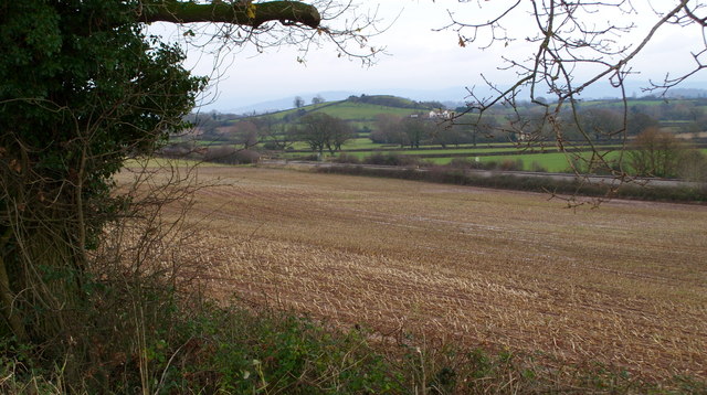 The view to Lewis Hill