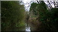 Flooded footpath