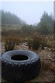 G9586 : Tyre on Banagher Hill by louise price