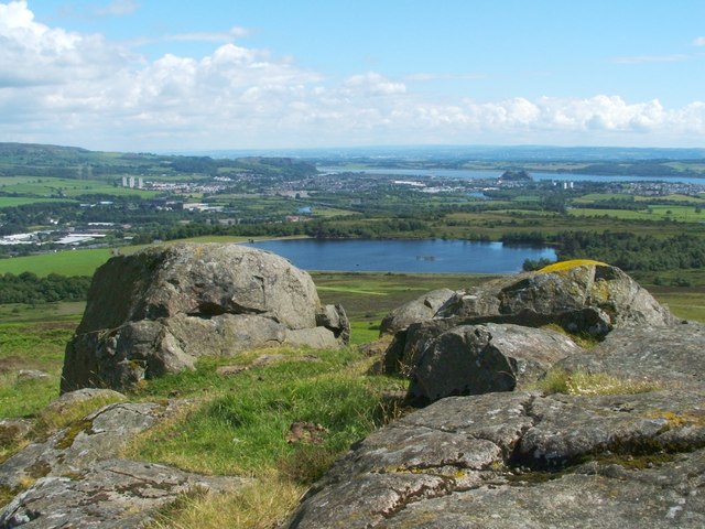 View over ancient hill-fort