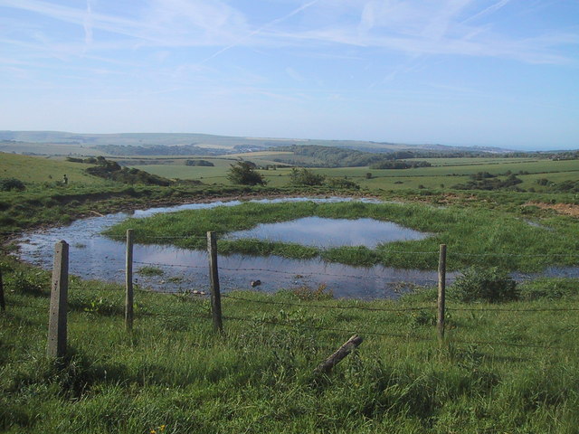Dew Pond near Ditchling Beacon