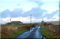 Farm, lane and broken windpump