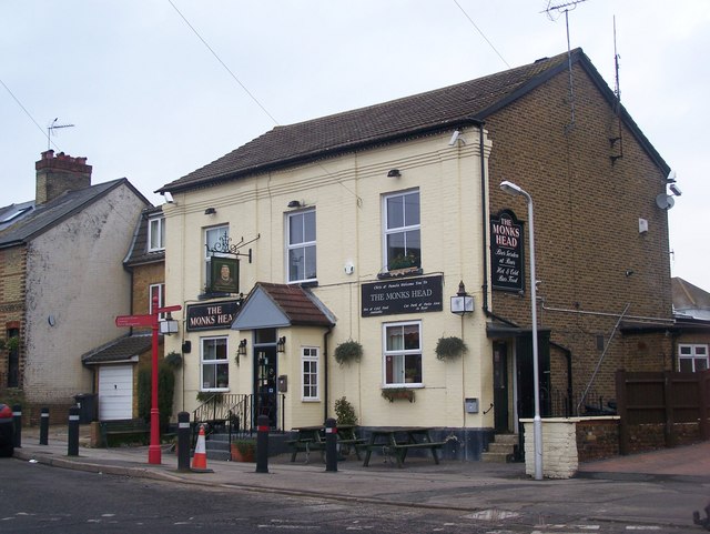 The Monk's Head Pub, Snodland © David Anstiss cc-by-sa/2.0 :: Geograph ...