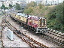 SX4855 : Arriving at Plymouth North Road by roger geach