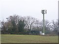 Mobile Phone Mast and playing field