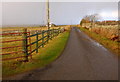 Looking toward the lane junction.