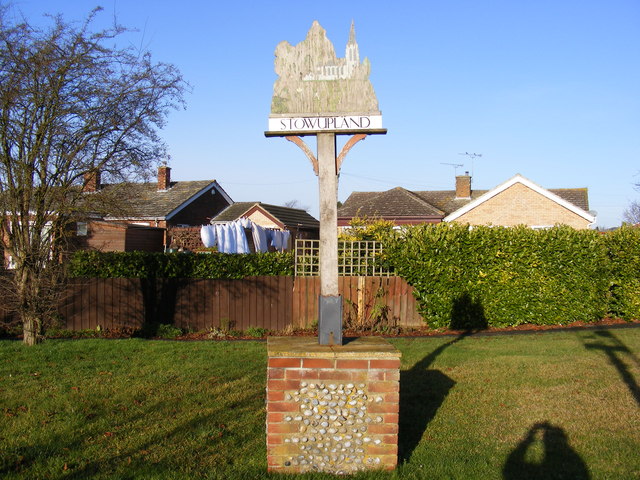 Stowupland Village Sign