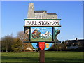 TM0959 : Earl Stonham Village Sign by Geographer