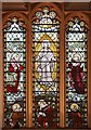 TQ3381 : St Katharine Cree, Leadenhall Street, London EC3 - Window by John Salmon