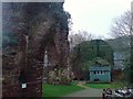 More Priory ruins - plus garden shed