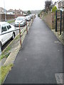 Elevated pavement in Portsdown Road