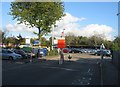 Car park entrance barriers