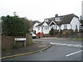 Looking from Southwick Avenue towards the postbox in Carlton Road