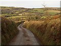 Lane near Harbourneford