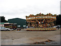 Old-time fairground gallopers