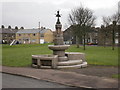 Fountain with troughs on Spring Edge South