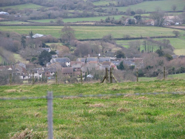 Litton Cheney from the A35 © Sarah Charlesworth cc-by-sa/2.0 ...