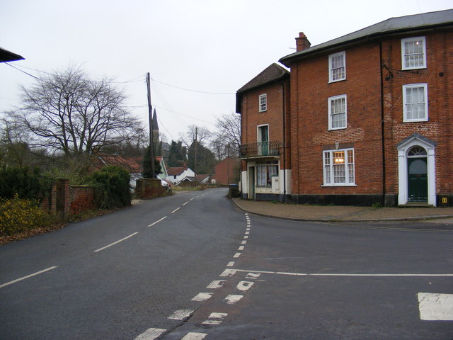 B1117 Halesworth Road, Walpole © Geographer Cc-by-sa/2.0 :: Geograph ...