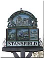 Standfield village sign