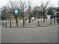 Roundabout between Old Park Lane and the new Park Lane