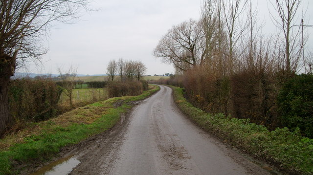 The road to Westbury on Severn