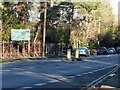 Ferndown: old sign on the A347