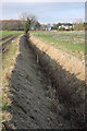 Drainage ditch near Shimpling Park Farm