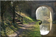 SJ8414 : The Shropshire Union Canal at Little Onn by Mr Frederick Price