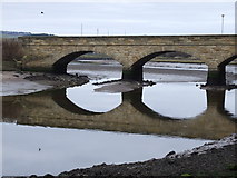 NU2410 : Alnmouth, Duchess Bridge by Walter Hall