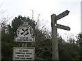 Waymarking and NT property sign