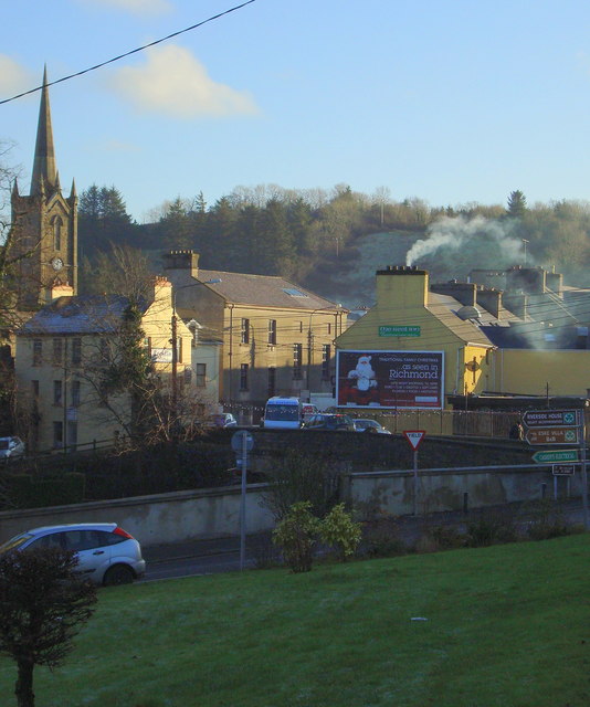 Donegal Town viewed from Bridge Street