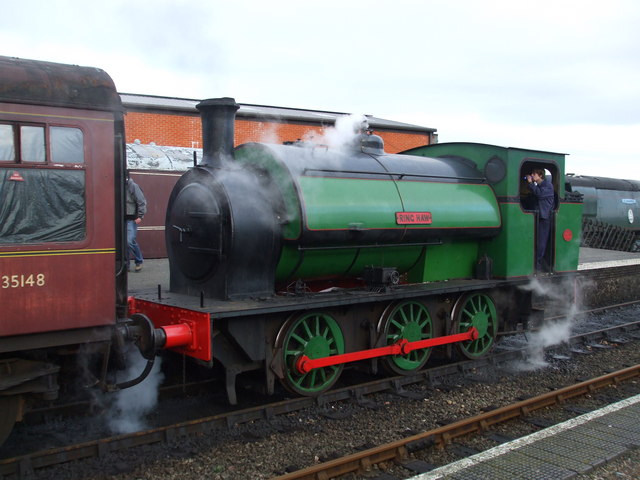 Ring Haw at Weybourne station
