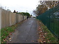 Church Walk with the Clarenden at the far eastern end