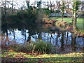 The pond in front of the Priest