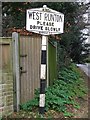 Pre-Worboys West Runton sign