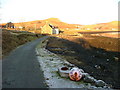 The road from Struan jetty